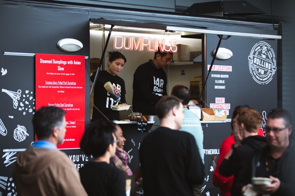 The Green The Rolling Pin Food Truck